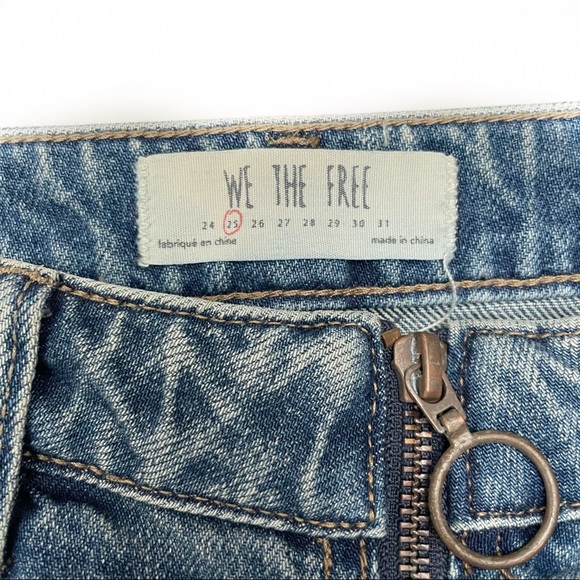 FREE PEOPLE COPPER BLUE FULL ZIP SKIRT - Picture 3 of 3